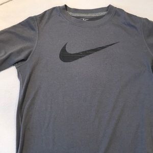 Grey - Short sleeves Nike T-Shirt